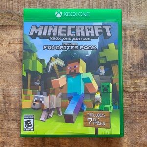 XBOX ONE Minecraft Includes favorite pack